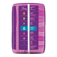 Serviettes d’incontinence Poise pour femmes, degré d’absorption 4, absorption moyenne