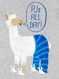 Child of Mine made by Carter's Toddler Boys' 2-piece Pajama - Llama