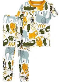 Pyjama 2 pièces pour bébé Coton Garcon Child of Mine made by Carter’s – Safari