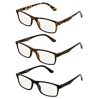 Equate Men's Reading Glasses 3-Pack