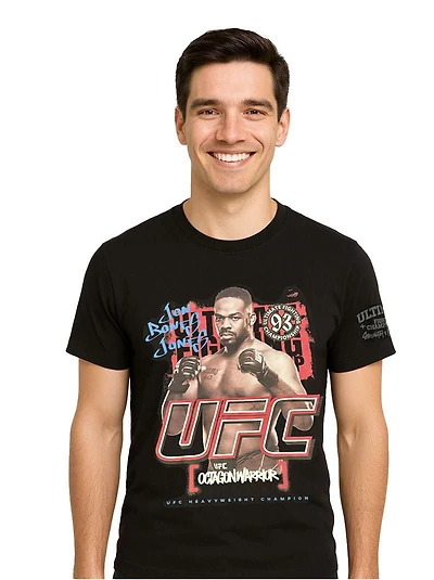 T-shirt homme UFC à l'effigie du légendaire champion Jon Jones