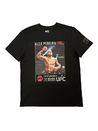 UFC men’s tee featuring champion Alex Pereira