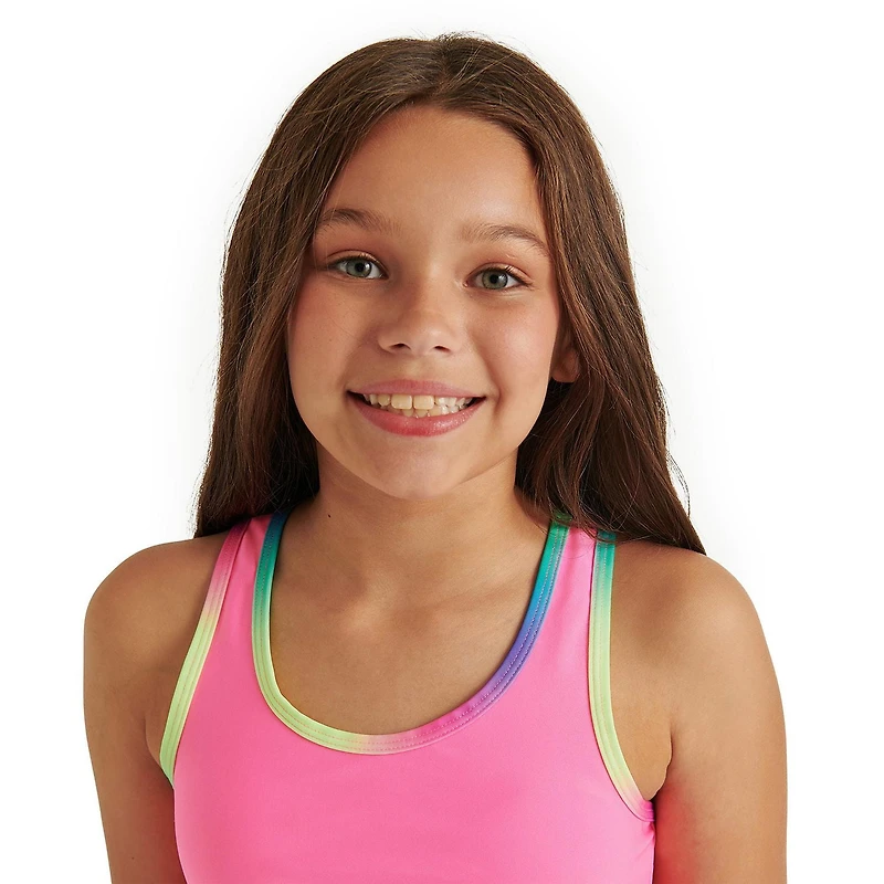 Justice Girls' Two Piece Bandeau Bikini Set