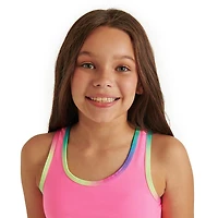 Justice Girls' Two Piece Bandeau Bikini Set