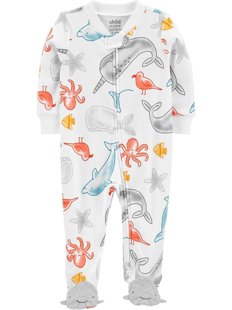 Child of Mine Infant Boy Sleep n Play Sea Creatures