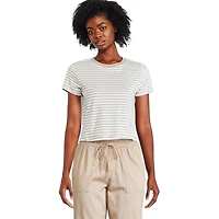 T-shirt raccourci George pour femmes