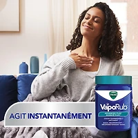 Vicks VapoRub Advanced Plus, Nasal Decongestant, Cough Suppressant, Medicated Vicks Vapours, Chest Rub Ointment