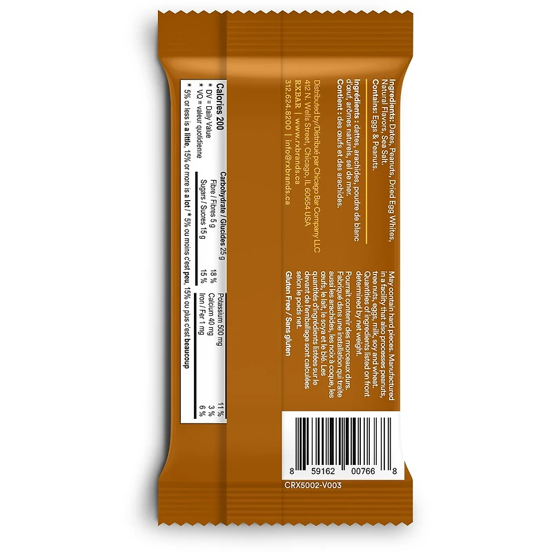 RXBAR Beurre d'arachide barres protéinées