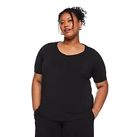 Lane Bryant Women's Plus V-Neck T-Shirt