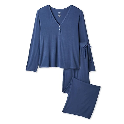 George Women's Plus Two Piece Pajama Set
