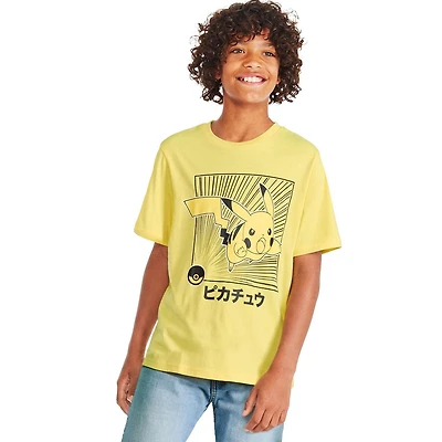 Pokemon Boys' Pikachu T-Shirt