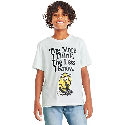 T-shirt à imprimé graphique Minions pour garçons