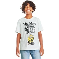 T-shirt à imprimé graphique Minions pour garçons