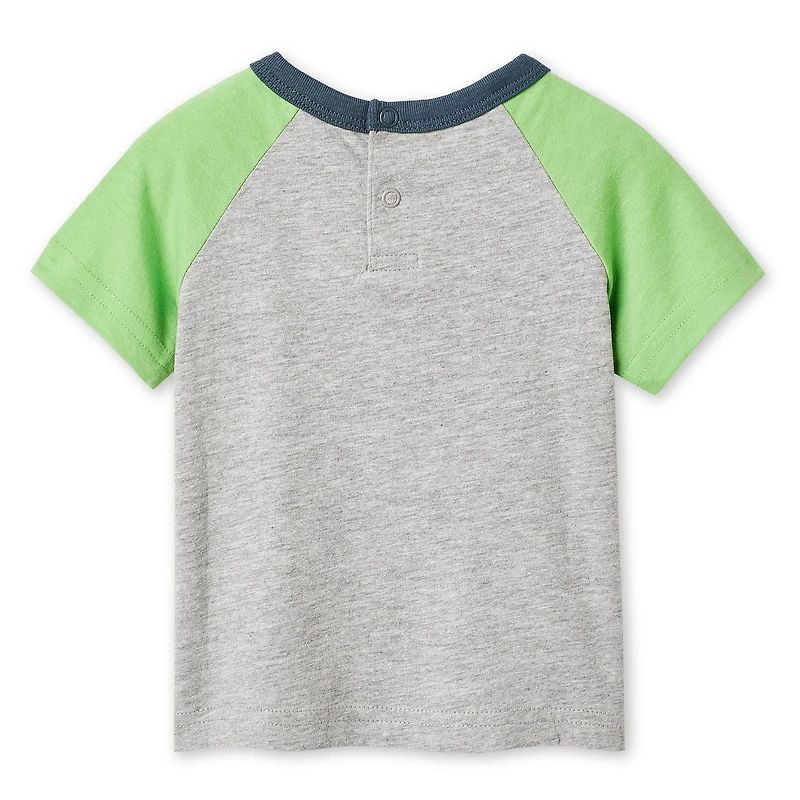 George Baby Boys' Colour Block Raglan T-Shirt