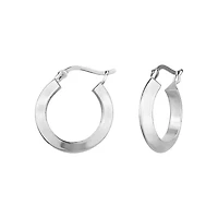 Charisma Sterling Silver Hoops