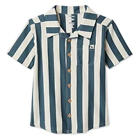 George Toddler Boys' Striped Button-Up Shirt