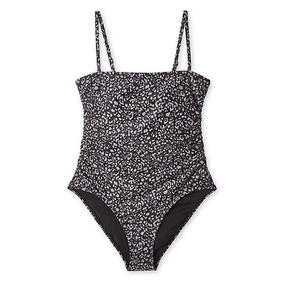 Maillot de bain 1 pièce froncé Reebok pour femmes