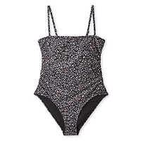 Maillot de bain 1 pièce froncé Reebok pour femmes