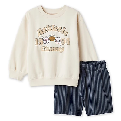 George Toddler Boys' Two Piece Sweatshirt Set
