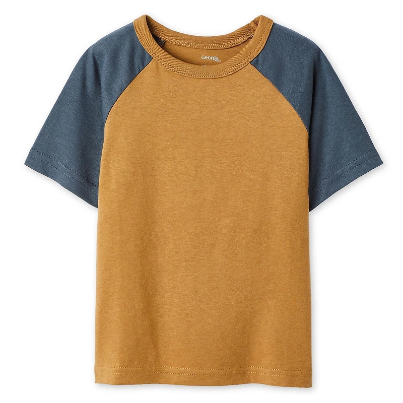 George Toddler Boys' Colour Block Raglan T-Shirt