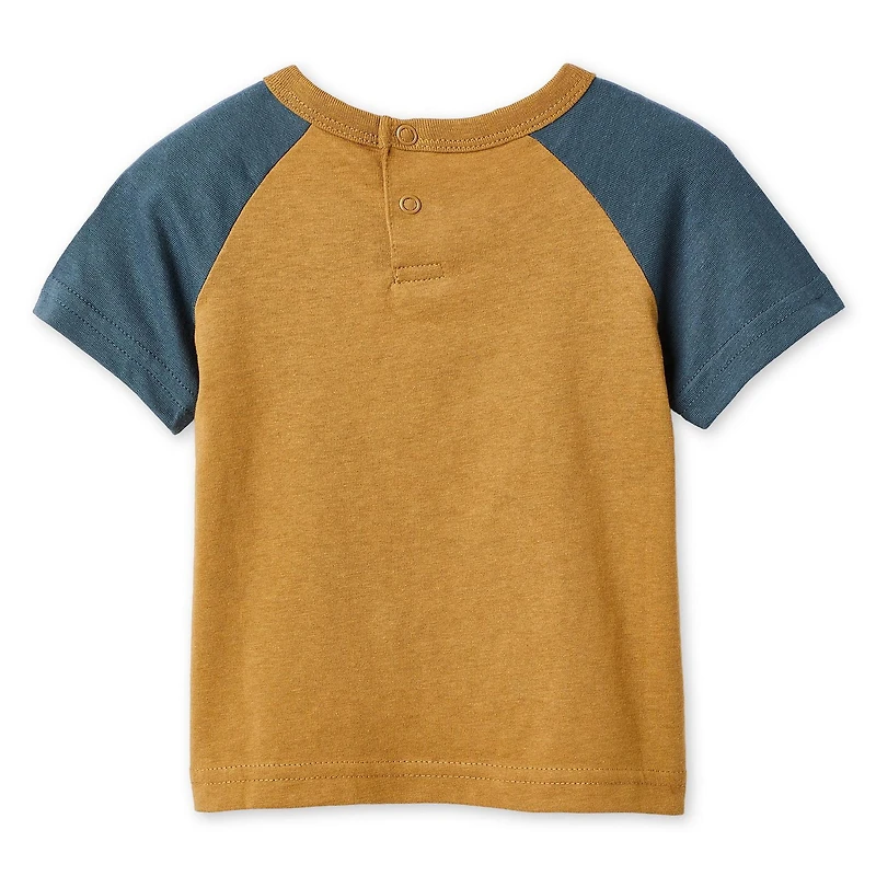 George Baby Boys' Colour Block Raglan T-Shirt