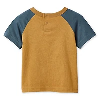 George Baby Boys' Colour Block Raglan T-Shirt