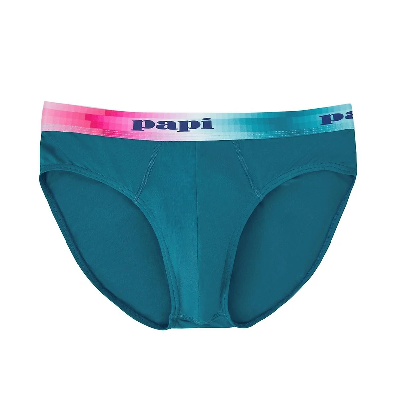 PAPI Slips Taille Basse en Microfibre Pour Hommes, Paquet de 5