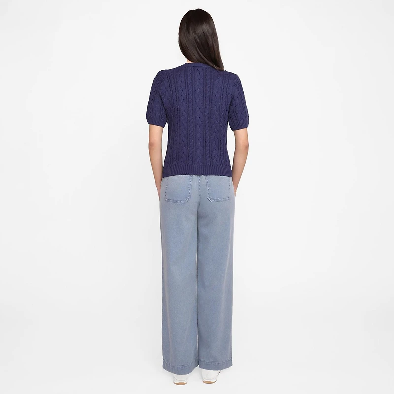 Devoted Short sleeve cardigan