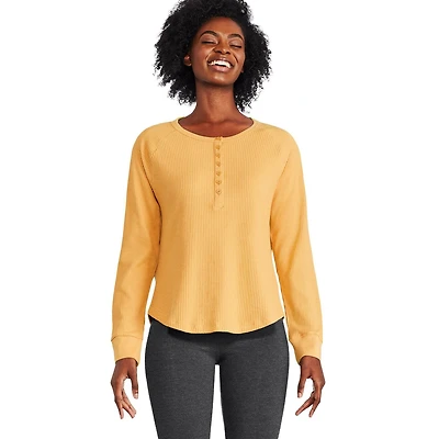 Haut henley gaufré George pour femmes