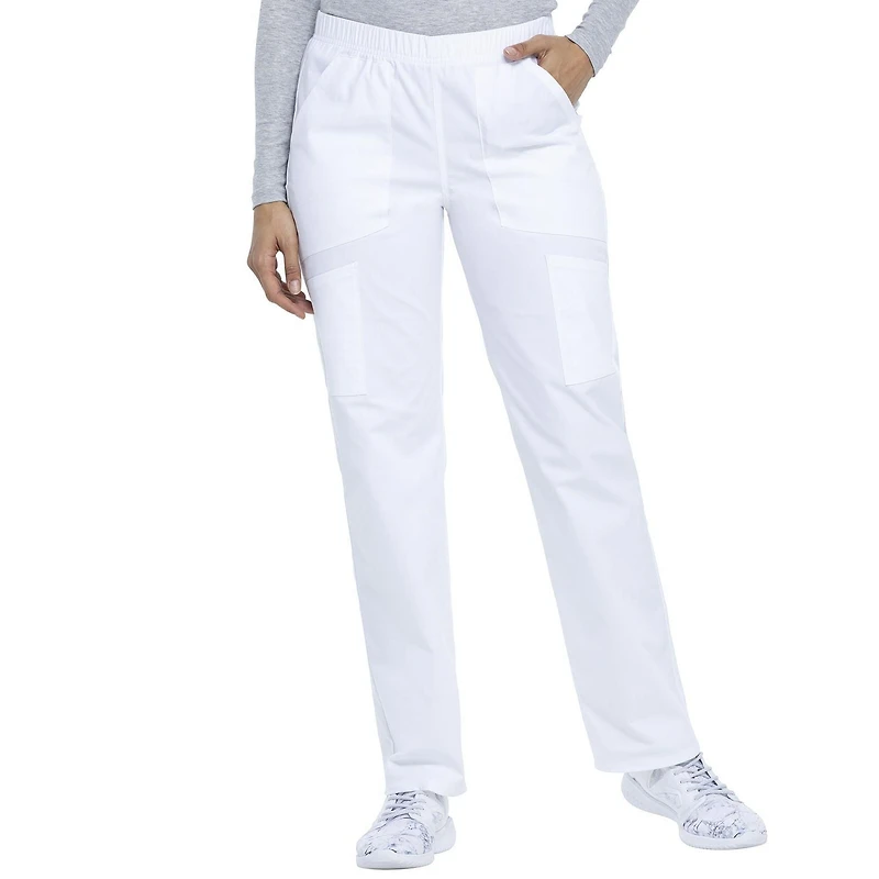 Scrubstar Women's Core Essentials Stretch Poplin Pull-On Scrub Pant