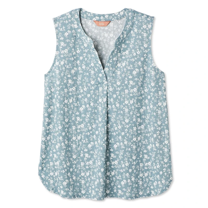 Iyla Women's Crinkle Sleeveless Blouse