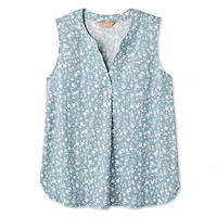 Iyla Women's Crinkle Sleeveless Blouse