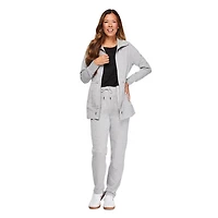 Iyla Women's Full Zip Longline Athleisure Jacket