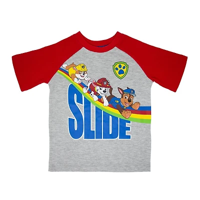 Paw Patrol Boy's Toddler Raglan Shirt