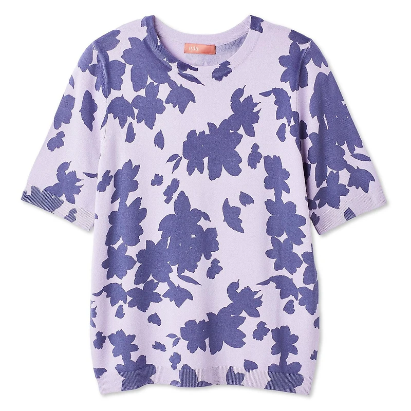 T-shirt chandail Iyla pour femmes