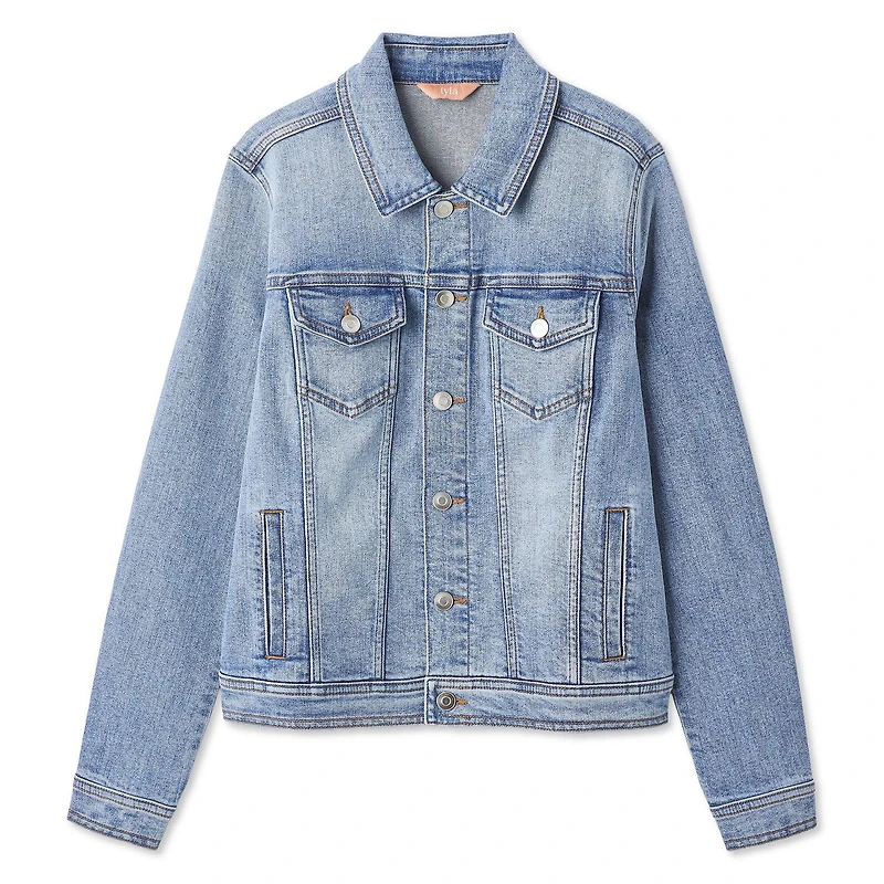 Veste de jean classique Iyla pour femmes