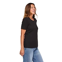T-shirt à encolure ras du cou Iyla pour femmes