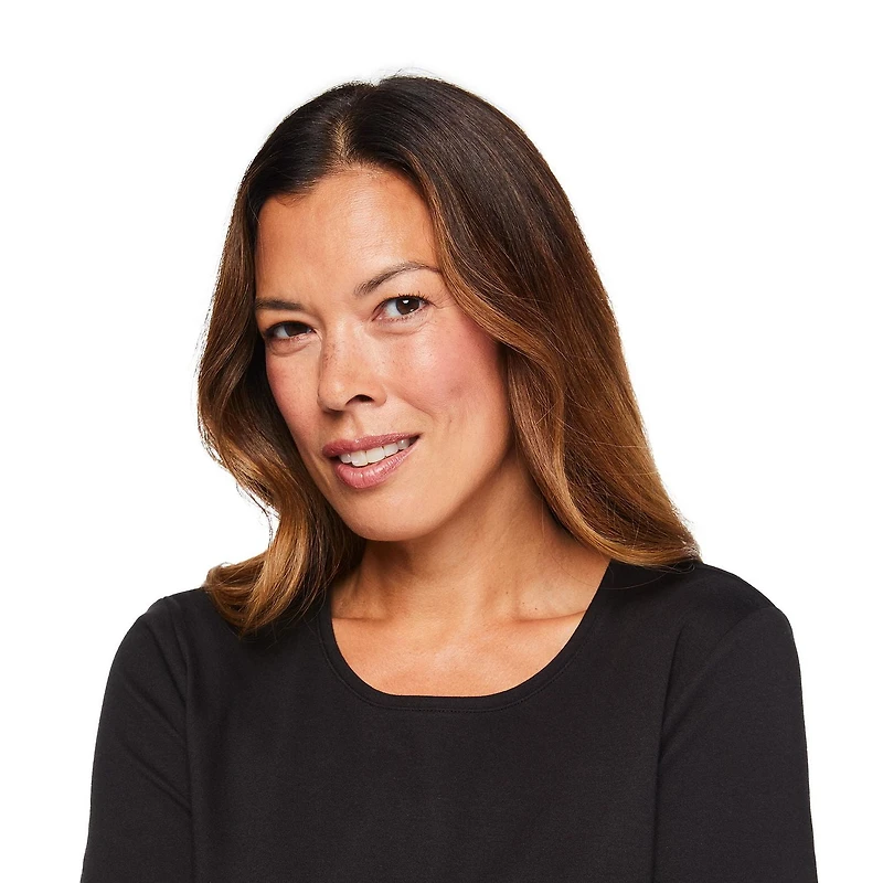 T-shirt à encolure ras du cou Iyla pour femmes