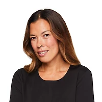T-shirt à encolure ras du cou Iyla pour femmes