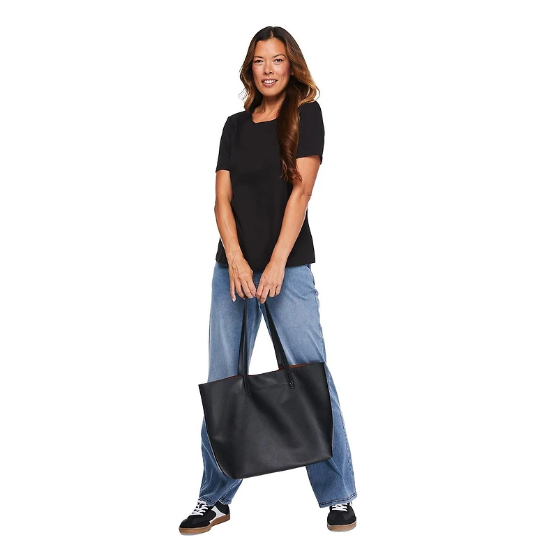 T-shirt à encolure ras du cou Iyla pour femmes