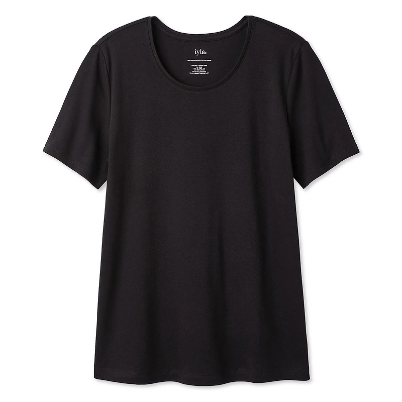 T-shirt à encolure ras du cou Iyla pour femmes