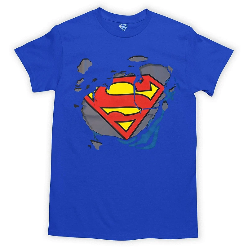 Superman T-shirt à manches courtes pour hommes