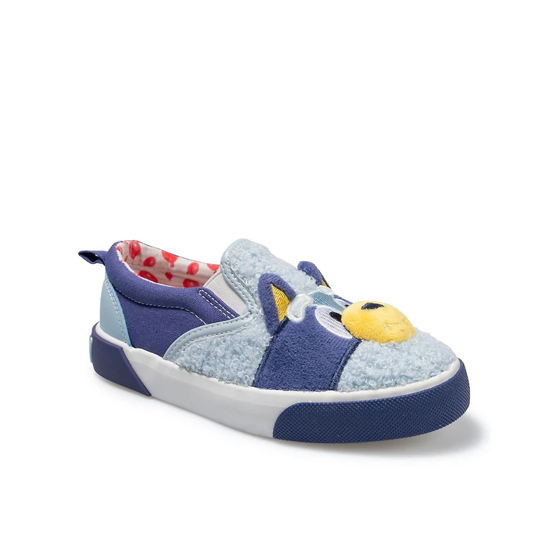 Bluey and Bingo Toddler Boys Slip-On Sneakers