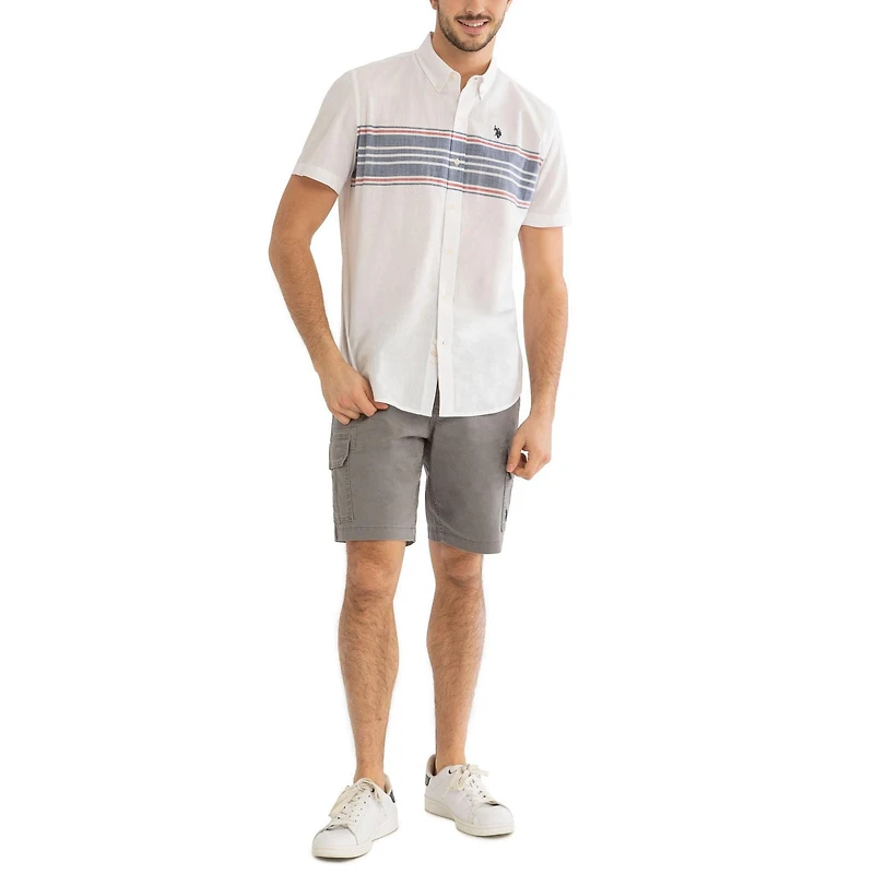 U.S. Polo Assn Men's Woven Shirt