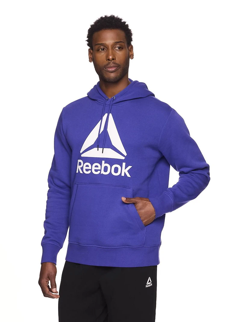 Reebok Men's Delta Fleece Pullover Hoodie