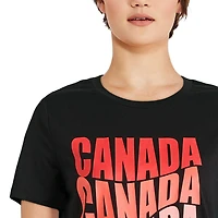 T-shirt à manches courtes On Repeat George Canada pour femmes
