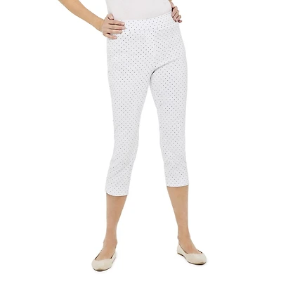 Penmans Women's Printed Pull-On Capri