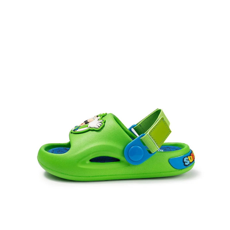 Toddler Boys Mario & Luigi Clog with Strap
