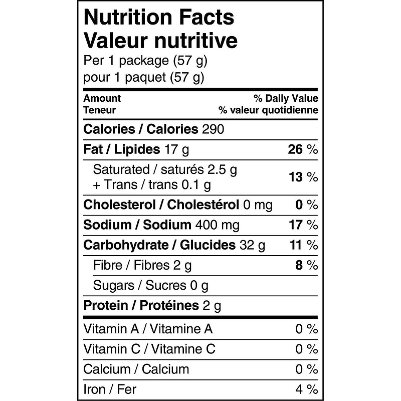 Lay’s Poppables Sea Salt flavoured potato snacks, 57g
