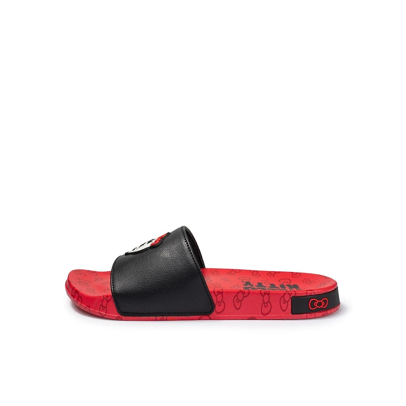 Ladies Hello Kitty Slide Sandals